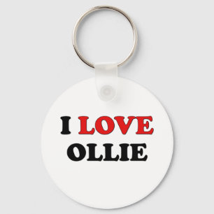 I Liebe Ollie Schlüsselanhänger