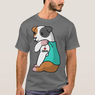 I Liebe Oma Tattoo Guinea Pig Großmutter Haustier T-Shirt