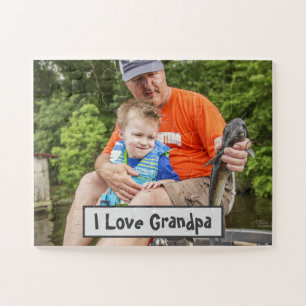 I Liebe Opa Foto Personalisieren Text Kids Geschen