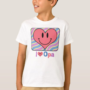 I Liebe Opa T-Shirt