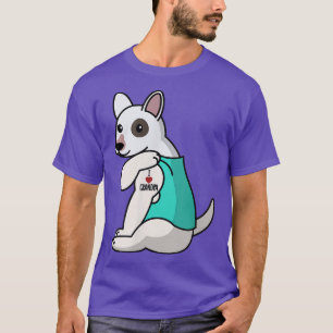 I Liebe Opa Tattoo English Bull Terrier Grandfa T-Shirt