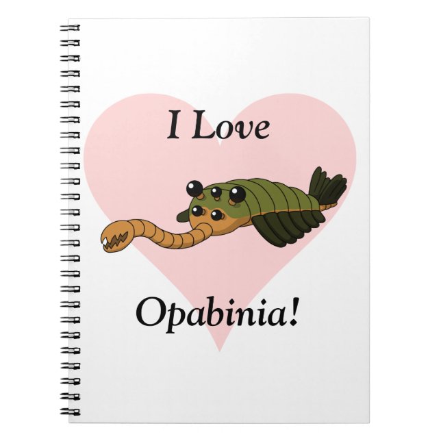 I Liebe Opabinia! Notizblock (Vorderseite)