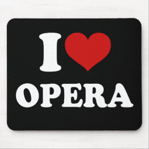 I Liebe Opera Mousepad