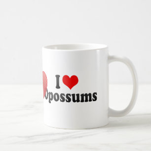 I Liebe-Opossums Kaffeetasse