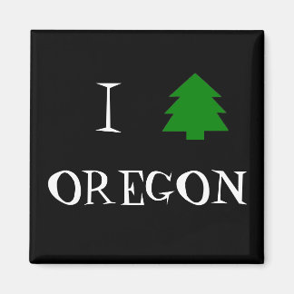 I Liebe Oregon Magnet