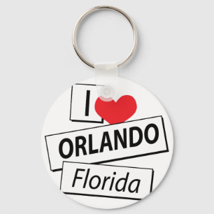 I Liebe Orlando Florida Schlüsselanhänger