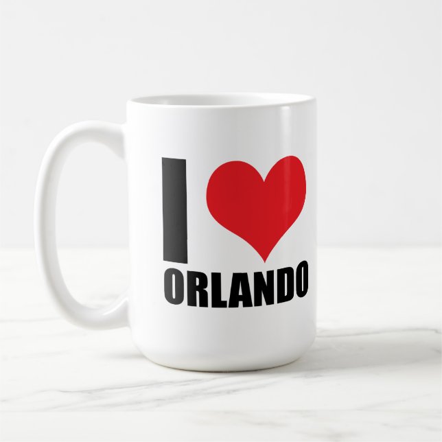 I Liebe Orlando Kaffeetasse (Links)