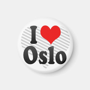 I Liebe Oslo, Norwegen Magnet