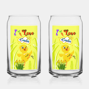I Liebe Oster Dosenglas