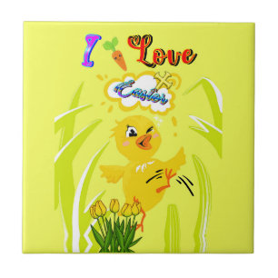 I Liebe Oster Fliese
