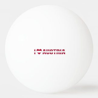 I Liebe Österreich Tischtennisball