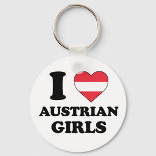 I Liebe Österreichische Mädchen Schlüsselanhänger