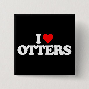 I LIEBE-OTTER BUTTON