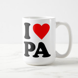 I LIEBE-PA KAFFEETASSE