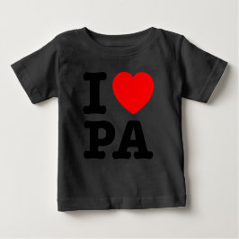 I LIEBE PA Pennsylvania Baby T-shirt