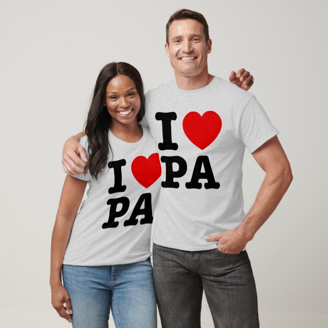 I LIEBE PA Pennsylvania T-Shirt (Unisex)