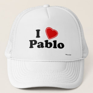 I Liebe Pablo Truckerkappe