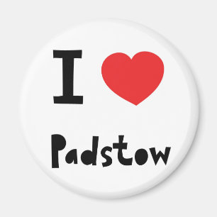 I Liebe Padstow Magnet