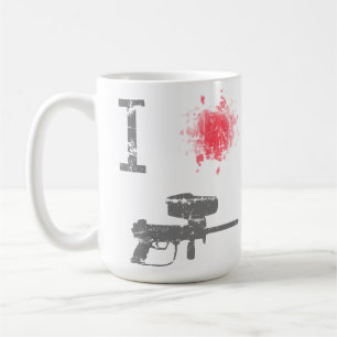 I Liebe Paintballing Kaffeetasse