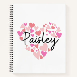 I Liebe Paisley Notizbuch