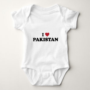 I Liebe Pakistan Baby Strampler