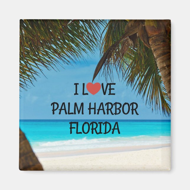 I Liebe Palm Harbour, Florida Magnet (Vorne)