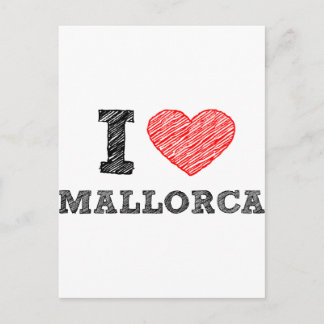 I Liebe Palma de Mallorca Postkarte
