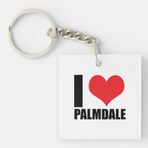 I Liebe Palmdale Schlüsselanhänger