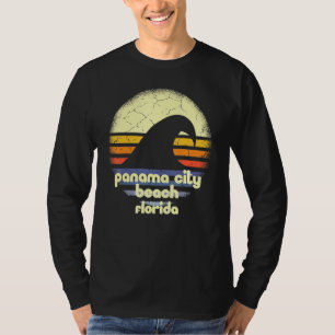 I Liebe Panama City Beach Florida Ocean Wave Fl T-Shirt