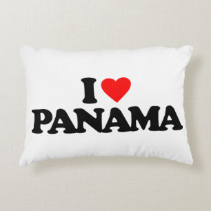 I LIEBE PANAMA ZIERKISSEN