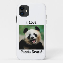 I Liebe Panda Bears Case-Mate iPhone Hülle