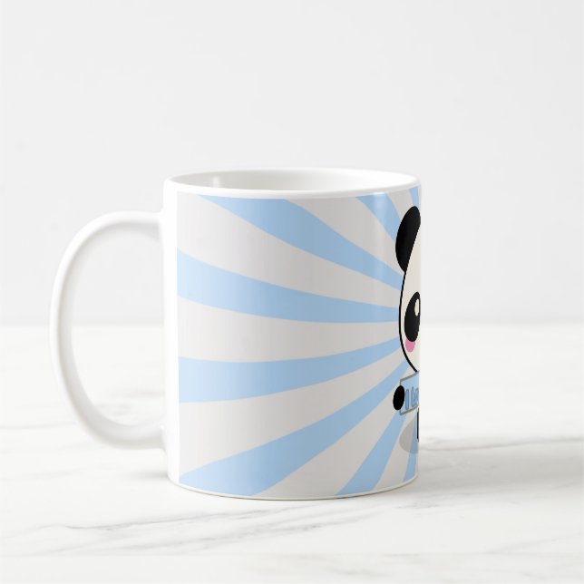 I Liebe-Panda Tasse (Links)
