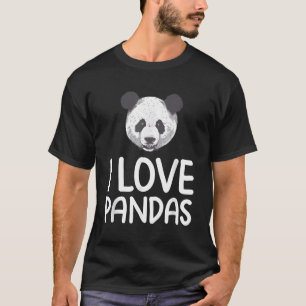 I Liebe Pandas T-Shirt