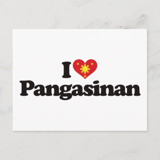 I Liebe Pangasinan Postkarte