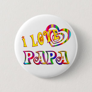 I Liebe-Papa Button