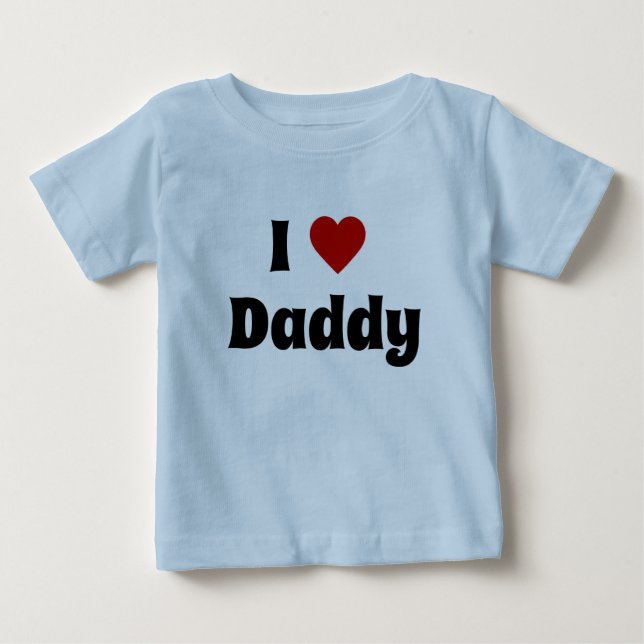 I Liebe Papi Tshirt (Vorderseite)