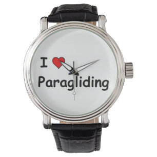 I Liebe Paragliding Armbanduhr