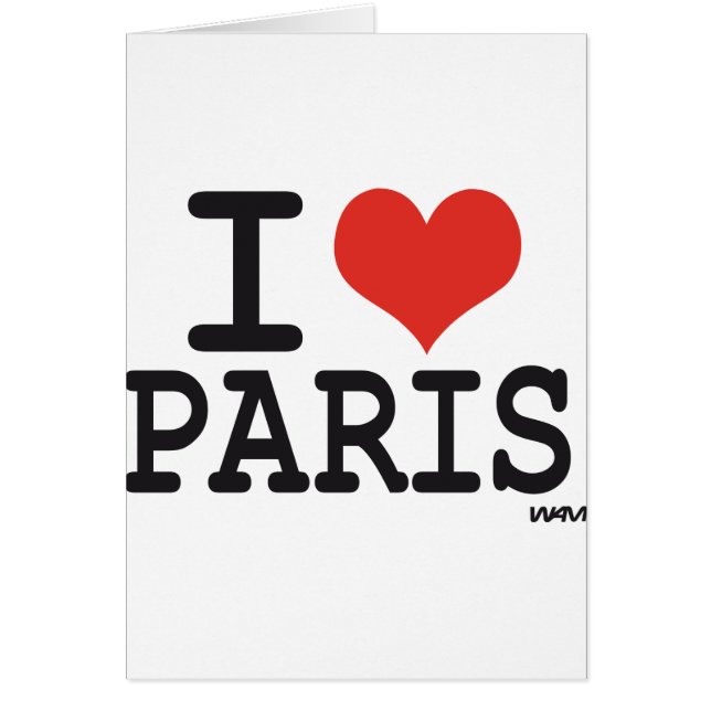 I Liebe Paris (Vorne)