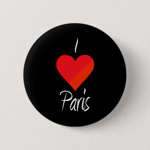 I Liebe Paris Button