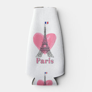 I Liebe Paris Eiffel Tower Frankreich Geschenk Flaschenkühler