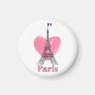 I Liebe Paris Eiffel Tower Frankreich Geschenk Magnet