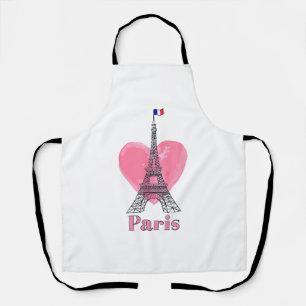 I Liebe Paris Eiffel Tower Frankreich Geschenk Schürze