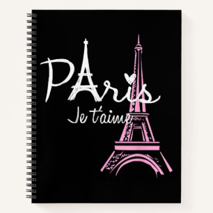 I Liebe Paris Eiffel Tower Frankreich Notizbuch