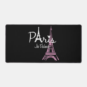 I Liebe Paris Eiffel Tower Frankreich Schreibtischunterlage