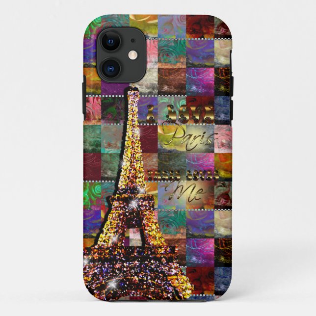 I Liebe Paris - Fall iPhone 5 Case-Mate iPhone Hülle (Rückseite)