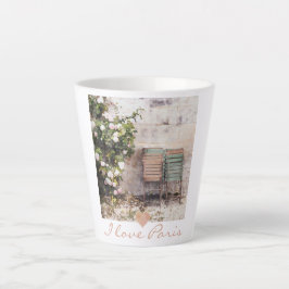 I Liebe Paris Garden Wall Milchtasse