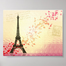 I Liebe Paris im Frühjahr Poster