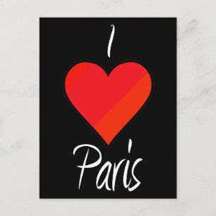 I Liebe Paris Postkarte