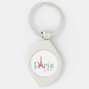 I Liebe Paris Schlüsselanhänger