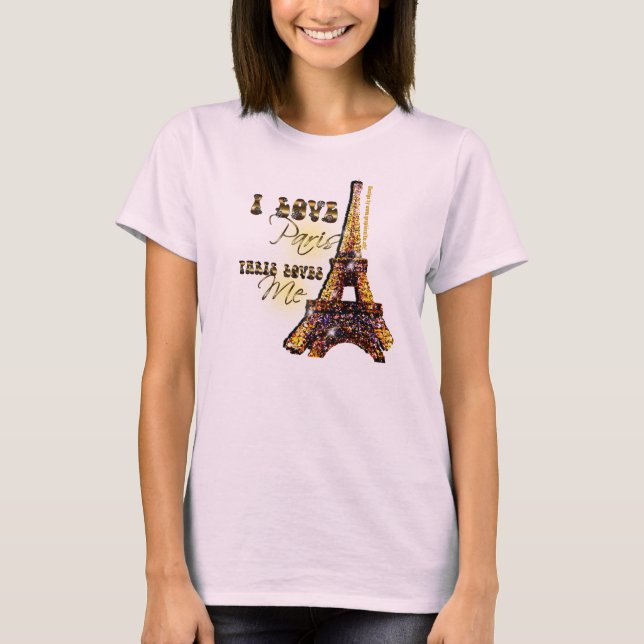 I Liebe Paris - T - Shirt (Vorderseite)